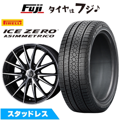 新品40系アルファード/ヴェルファイア用 スタッドレスタイヤ ホイール4本セット 225/60R18 ピレリ アイスゼロアシンメトリコ ライツレー VS 18インチ