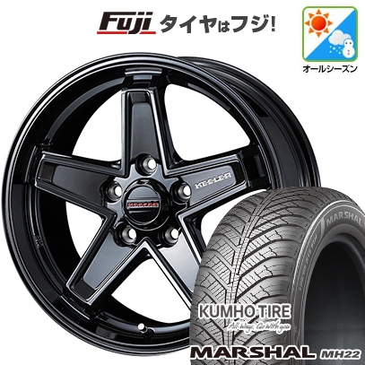 【新品国産車用5穴114.3】 | オールシーズンタイヤ ホイール4本セット | 225/65R17 | マーシャル MH22(限定) | キーラータクティクス 17インチ
