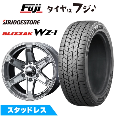 【新品】プラド/ハイラックス スタッドレスタイヤ ホイール4本セット 265/65R17 ブリザック WZ-1 WEDS Adventure キーラータクティクス 8J 17インチ