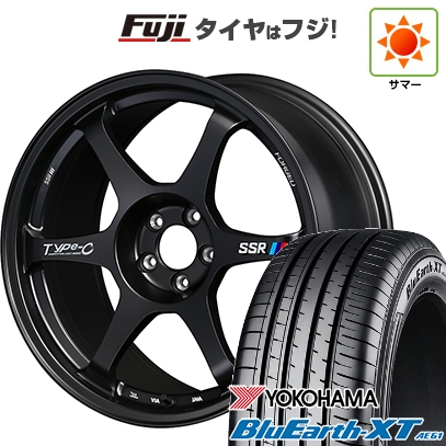 【新品国産車用5穴114.3】 | 夏タイヤ ホイール4本セット | 225/50R18 | ヨコハマ ブルーアース XT AE61 | SSR Type-c FORGED | 7.5J 18インチ