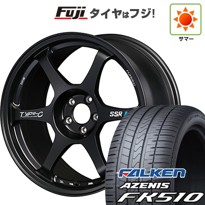 【新品国産車用5穴114.3】 | 夏タイヤ ホイール4本セット | 235/60R18 | ファルケン アゼニス FK510 SUV | SSR Type-c FORGED | 8J 18インチ