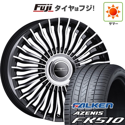 【新品国産車用5穴114.3】 | 夏タイヤ ホイール4本セット | 265/35R22 | ファルケン アゼニス FK510 SUV | レノヴァティオ 1P R21-C | 22インチ