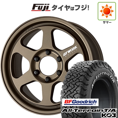 新品 ランクル300 夏タイヤ ホイール4本セット 285/65R18 BFグッドリッチ オールテレーンT/A KO3 RWL WORK ワーク マイスター L1 1P SUV 8.5J 18インチ