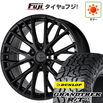 新品 ランクル300 夏タイヤ ホイール4本セット 275/55R20 ダンロップ グラントレック R/T01 RBL WORK ワーク LS バサラ SUV LX 9J 20インチ