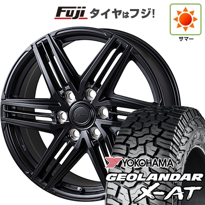 新品 ランクル300 夏タイヤ ホイール4本セット 275/65R18 ヨコハマ ジオランダー X-AT G016 RBL コーセイ グラミック LX-S レクサス・ 8J 18インチ
