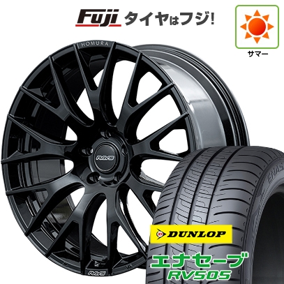 エナセーブ - 【新品国産車用5穴114.3】 | 夏タイア 車輪4本仕掛ける | 245/45R19 | ダンロップ RV505 | RAYS レイズ ホムラ 2X9R | 8J 19in 車、バイク、自転車-自動車