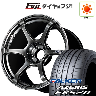 【新品国産車用5穴114.3】 | 夏タイヤ ホイール4本セット | 225/40R18 | ファルケン アゼニス FK520L | ヨコハマ アドバンレーシング RG-4 | 9J 18インチ