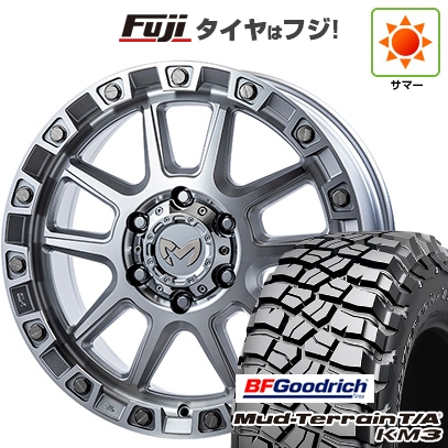 新品 ランクル250 夏タイヤ ホイール4本セット 275/70R18 BFグッドリッチ マッドテレーンT/A KM3 トライスター MKW M205 JP Spec 8J 18インチ