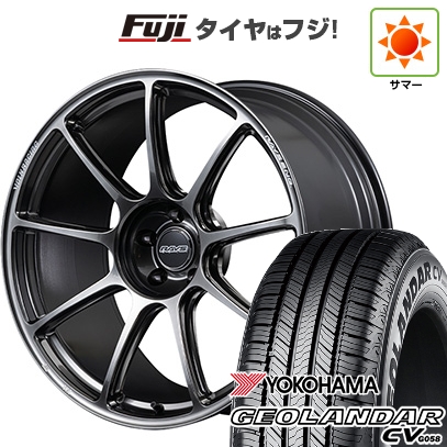 【新品国産車用5穴114.3】 | 夏タイヤ ホイール4本セット | 235/55R20 | ヨコハマ ジオランダー CV G058 | RAYS レイズ ボルクレーシング GT90 | 20インチ