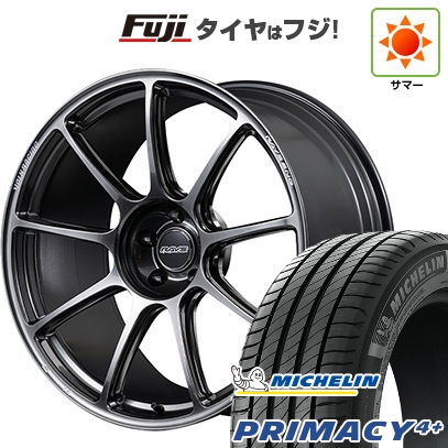 PRIMACY - 【新品国産車用5穴114.3】 | 夏タイア 車輪4本仕かける | 245/40R21 | ミシュラン プライマシー4+ | RAYS レイズ ボルクレーシング GT90 | 21in