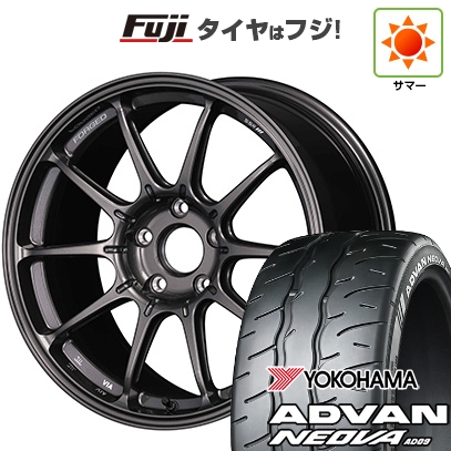 【新品】シビック タイプR(FL5) | 夏タイヤ ホイール4本セット | 265/35R18 | ヨコハマ アドバン ネオバAD09 | SSR GT GTX01 FORGED | 9.5J 18インチ