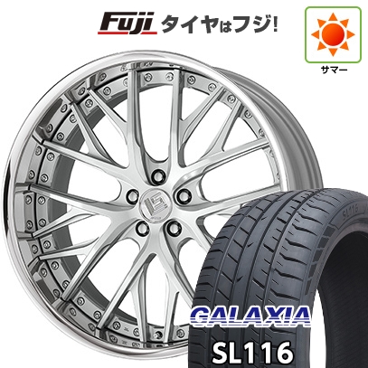 【新品国産車用5穴114.3】 | 夏タイヤ ホイール4本セット | 245/40R21 | ギャラクシア SL116(限定) | WORK ワーク LS バサラ | 8.5J 21インチ