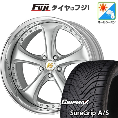 【新品国産車用5穴114.3】 | オールシーズンタイヤ ホイール4本セット | 225/45R18 | グリップマックス Sure Grip AS | VS VS-KF# 18インチ