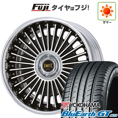 【新品国産車用5穴100】 | 夏タイヤ ホイール4本セット | 225/40R19 | ヨコハマ ブルーアース GT AE51 | WORK ワーク イミッツ | 7.5J 19インチ