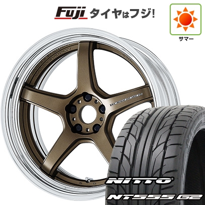 【パンク保証付き】【新品国産車用 5穴114.3車】 夏タイヤ ホイール4本セット 245/45R20 ニットー NT555 G2 WORK ワーク エモーション T5R 2P 20インチ