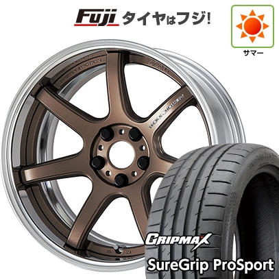 グリップマックス - 【新品国産車用5穴100】 | 夏タイア 車輪4本仕掛ける | 225/40R19 | Sure Grip PRO SPORT BSW | 情感 T7R 2P 19in タイヤ、ホイール-夏タイヤ、ホイールセット-車、バイク、自転車