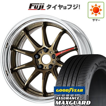 【新品国産車用5穴114.3】 | 夏タイヤ ホイール4本セット | 225/45R19 | Assurance Maxguard(限定) | エモーション ZR10 2P ステップリム 19インチ