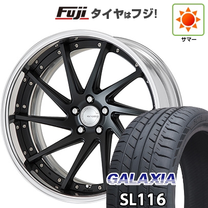 【新品国産車用5穴114.3】 | 夏タイヤ ホイール4本セット | 245/40R21 | ギャラクシア SL116(限定) | WORK ワーク グノーシスCV CVS | 21インチ