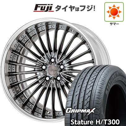 【新品国産車用5穴114.3】 | 夏タイヤ ホイール4本セット | 235/55R19 | スタチャー H/T300 BSW | WORK ワーク シュヴァート グラソン | 8J 19インチ