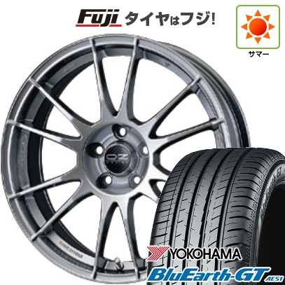 【新品国産車用5穴114.3】 | 夏タイヤ ホイール4本セット | 215/45R18 | ヨコハマ ブルーアース GT AE51 | OZ ウルトラレッジェーラ | 8J 18インチ
