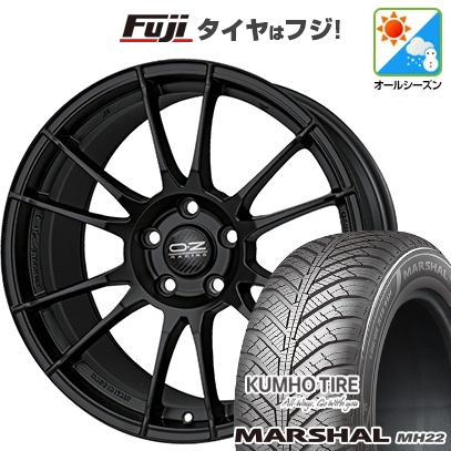 【新品国産車用5穴114.3】 | オールシーズンタイヤ ホイール4本セット | 235/55R18 | マーシャル MH22(限定) | OZ ウルトラレッジェーラ | 8J 18インチ