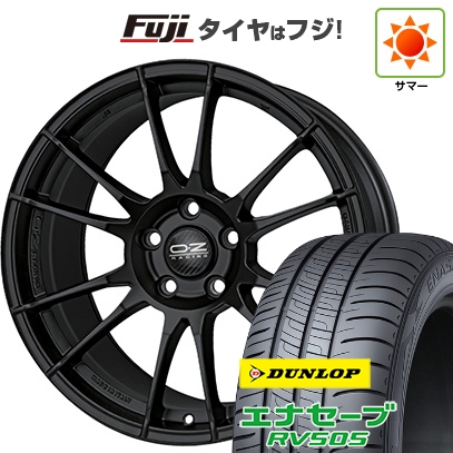 【新品国産車用5穴114.3】 | 夏タイヤ ホイール4本セット | 225/50R18 | ダンロップ エナセーブ RV505 | OZ ウルトラレッジェーラ | 7.5J 18インチ