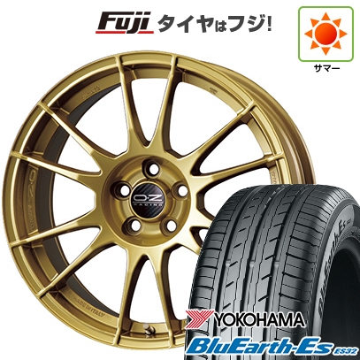 【新品国産車用5穴100】 | 夏タイヤ ホイール4本セット | 215/40R18 | ヨコハマ ブルーアース ES32 | OZ ウルトラレッジェーラ | 8J 18インチ