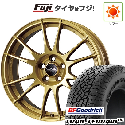 BFグッドリッチ - 【新品国産車用5穴114.3】 | 夏タイア 車輪4本仕掛ける | 225/60R18 | トレールテレーンT/A RBL | OZ ウルトラレッジェーラ | 8J 18in 夏タイヤ、ホイールセット-車、バイク、自転車-タイヤ、ホイール