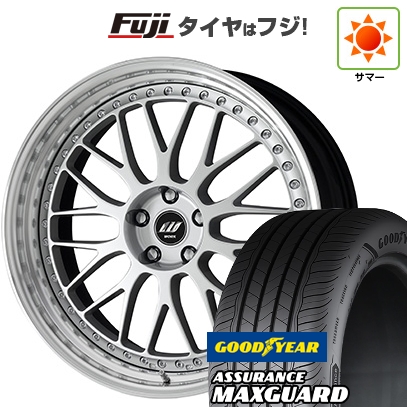 【新品国産車用5穴114.3】 | 夏タイヤ ホイール4本セット | 225/45R19 | グッドイヤー Assurance Maxguard(限定) | ジスタンス W10M 19インチ