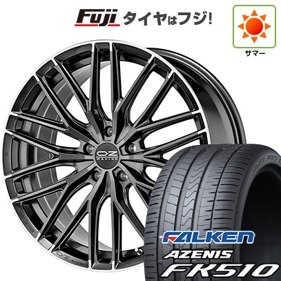【新品国産車用5穴114.3】 | 夏タイヤ ホイール4本セット | 215/35R19 | ファルケン アゼニス FK510 | OZ グランツーリズモ HLT | 19インチ