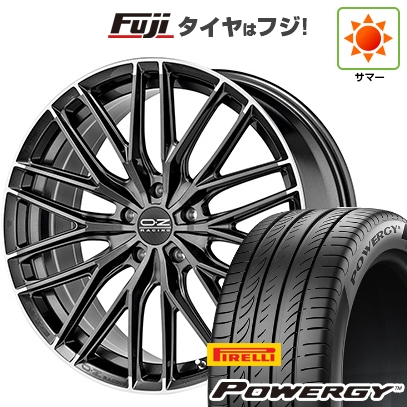 PIRELLI - 【新品国産車用 5穴114.3車】 夏タイア 車輪4本仕掛ける 245/35R20 ピレリ パワジー OZ グランツーリズモ HLT 20in タイヤ、ホイール-夏タイヤ、ホイールセット