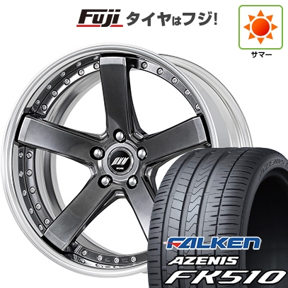【新品国産車用5穴114.3】 | 夏タイヤ ホイール4本セット | 215/35R19 | ファルケン アゼニス FK510 | WORK ワーク バックレーベルジースト BST-2 | 19インチ