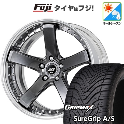【新品国産車用5穴114.3】 | オールシーズンタイヤ ホイール4本セット | 235/55R19 | Sure Grip AS(2024年製) | バックレーベルジースト BST-2 19インチ