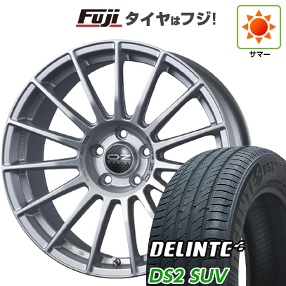 【新品国産車用5穴114.3】 | 夏タイヤ ホイール4本セット | 225/55R18 | デリンテ DS2 SUV(限定) | OZ スーパーツーリズモ LM | 7.5J 18インチ