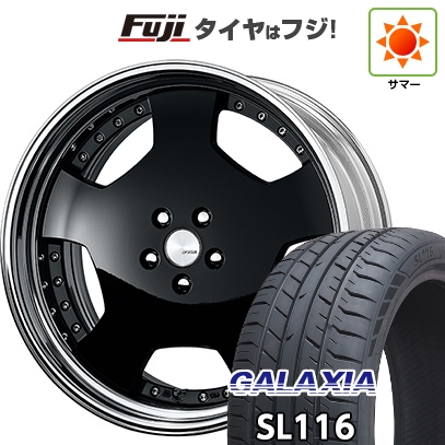 【新品国産車用5穴114.3】 | 夏タイヤ ホイール4本セット | 245/40R21 | ギャラクシア SL116(限定) | WORK ワーク ランベック LDZ | 8.5J 21インチ