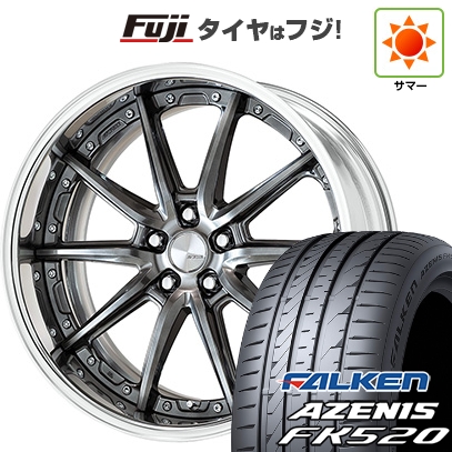 AZENIS 【新品国産車用 5穴114.3車】 夏タイヤ ホイール4本セット 225 