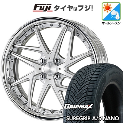 新品国産車用 4穴100車 オールシーズンタイヤ ホイール4本セット 175/60R16 グリップマックス シュアグリップAS ナノ ワーク リザルタード メッシュ2 16インチ