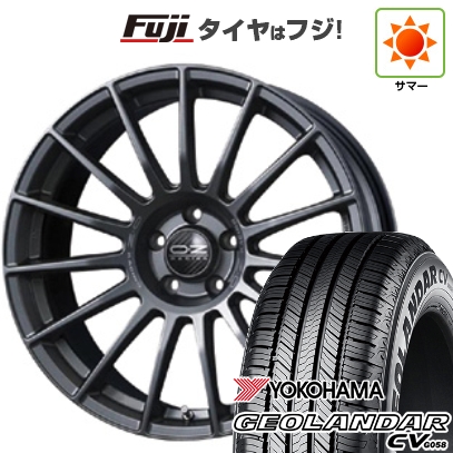 【新品国産車用5穴114.3】 | 夏タイヤ ホイール4本セット | 225/60R18 | ヨコハマ ジオランダー CV G058 | OZ スーパーツーリズモ LM | 8J 18インチ