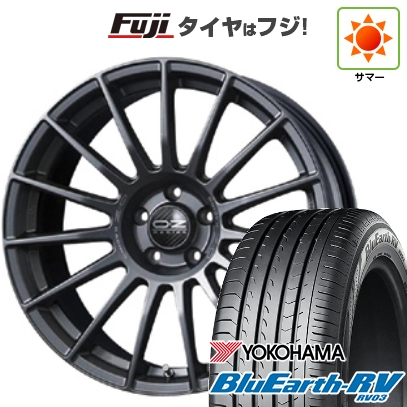 【パンク保証付き】【新品国産車用5穴114.3】 | 夏タイヤ ホイール4本セット | 245/40R19 | ブルーアース RV-03 | OZ スーパーツーリズモ LM | 19インチ