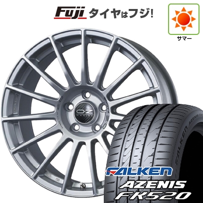 【新品国産車用5穴114.3】 | 夏タイヤ ホイール4本セット | 225/35R19 | ファルケン アゼニス FK520L | OZ スーパーツーリズモ LM | 19インチ
