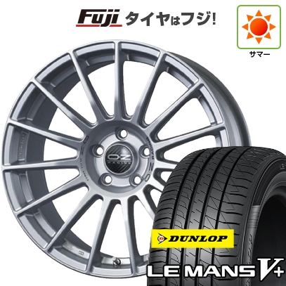 【新品】シエンタ 2015-22 | 夏タイヤ ホイール4本セット | 195/45R17 | ダンロップ ルマン V+(ファイブプラス) | OZ スーパーツーリズモ LM | 7.5J 17インチ