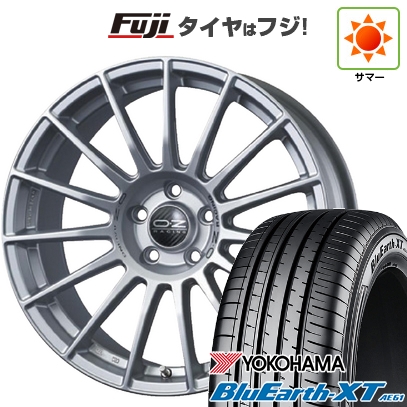 【新品国産車用5穴114.3】 | 夏タイヤ ホイール4本セット | 215/60R17 | ヨコハマ ブルーアース XT AE61 | OZ スーパーツーリズモ LM | 7.5J 17インチ