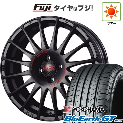 【新品国産車用5穴114.3】 | 夏タイヤ ホイール4本セット | 215/55R17 | ヨコハマ ブルーアース GT AE51 | OZ スーパーツーリズモ GT | 7J 17インチ
