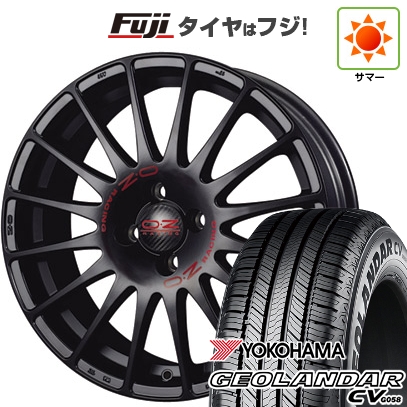 GEOLANDAR - 【新品国産車用5穴114.3】 | 夏タイア 車輪4本仕掛ける | 225/60R17 | ヨコハマ ジオランダー CV G058 | OZ スーパーツーリズモ GT | 7J 17in 夏タイヤ、ホイールセット-自動車-タイヤ、ホイール