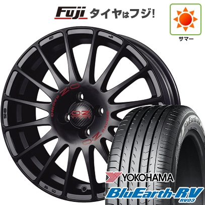 BluEarth - 【はち切れる引き請ける付き添い人】【新品国産車用5穴114.3】 | 夏タイア 車輪4本仕掛ける | 215/55R17 | 青碧地びた RV-03 | OZ スーパーツーリズモ GT 17in 自動車-車、バイク、自転車-タイヤ、ホイール
