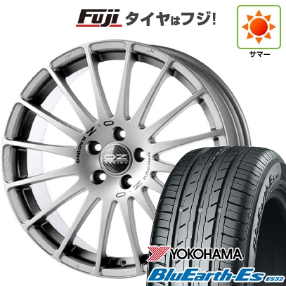 【新品国産車用5穴100】 | 夏タイヤ ホイール4本セット | 215/40R18 | ヨコハマ ブルーアース ES32 | OZ スーパーツーリズモ GT | 8J 18インチ