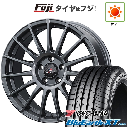 【新品国産車用5穴114.3】 | 夏タイヤ ホイール4本セット | 215/60R17 | ヨコハマ ブルーアース XT AE61 | OZ スーパーツーリズモ TGR-WRT | 7.5J 17インチ