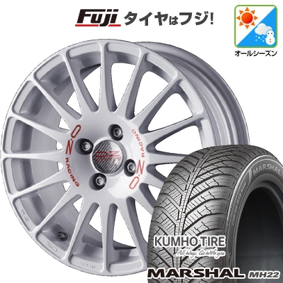 【新品国産車用5穴114.3】 | オールシーズンタイヤ ホイール4本セット | 225/60R17 | マーシャル MH22(限定) | OZ スーパーツーリズモ WRC | 7J 17インチ