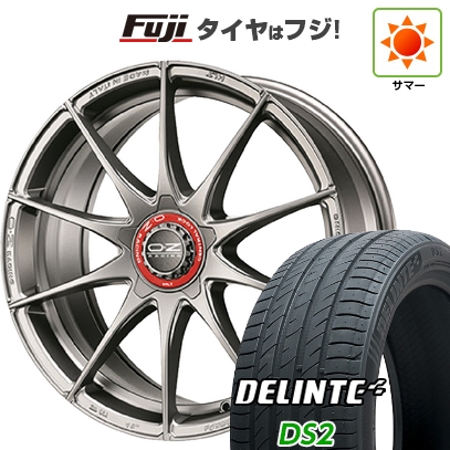 【新品国産車用5穴114.3】 | 夏タイヤ ホイール4本セット | 225/50R18 | デリンテ DS2(限定) | OZ フォーミュラHLT | 7.5J 18インチ