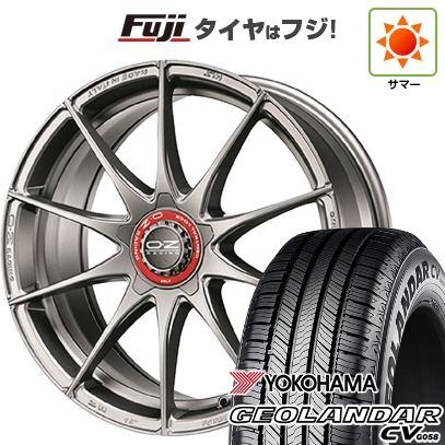 【新品国産車用5穴114.3】 | 夏タイヤ ホイール4本セット | 225/55R18 | ヨコハマ ジオランダー CV G058 | OZ フォーミュラHLT | 8J 18インチ
